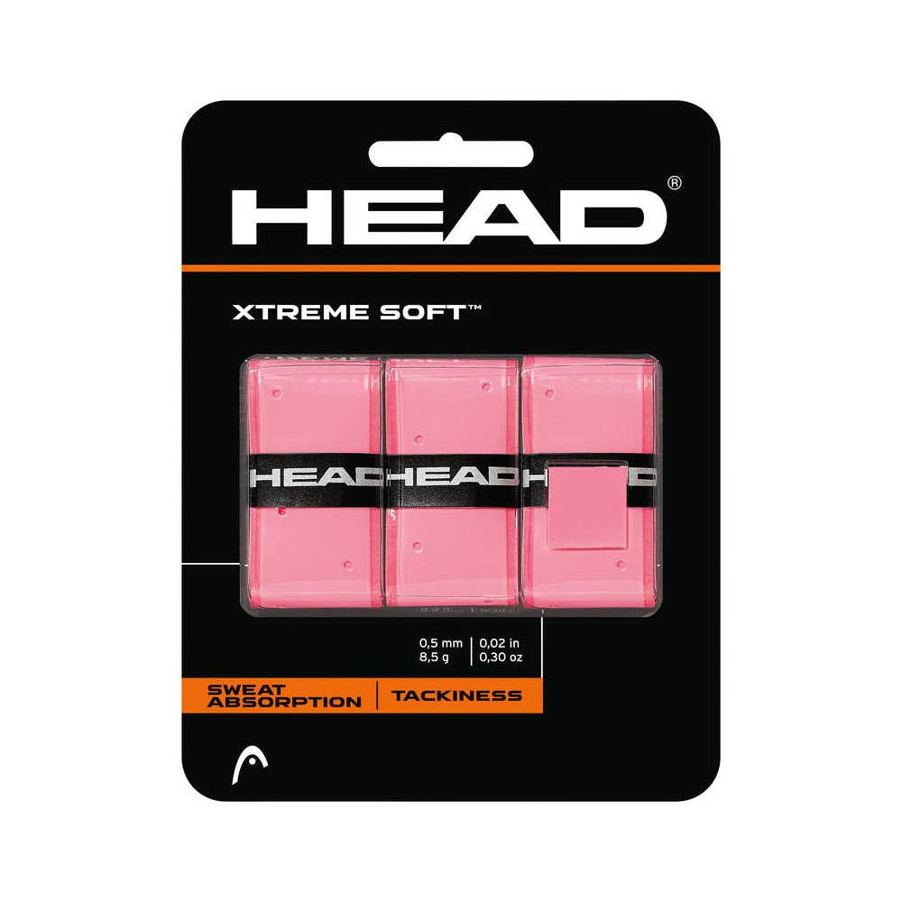 OVERGRIP HEAD XTREME SOFT 3 ROSA