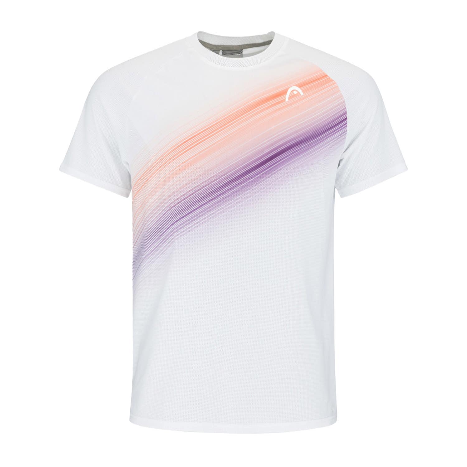 CAMISETA HEAD PERFORMANCE BLANCO/AZUL