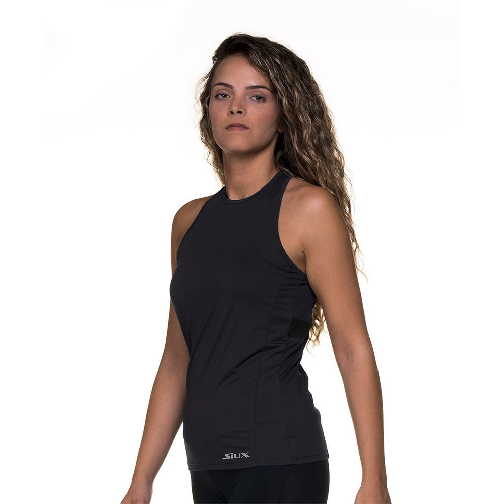 CAMISETA SIUX DIABLO HALTER NEGRO