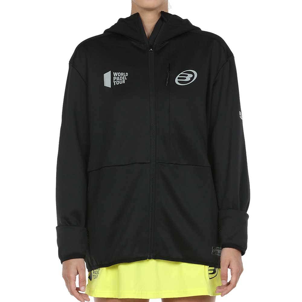 SUDADERA BULLPADEL LLERA NEGRO