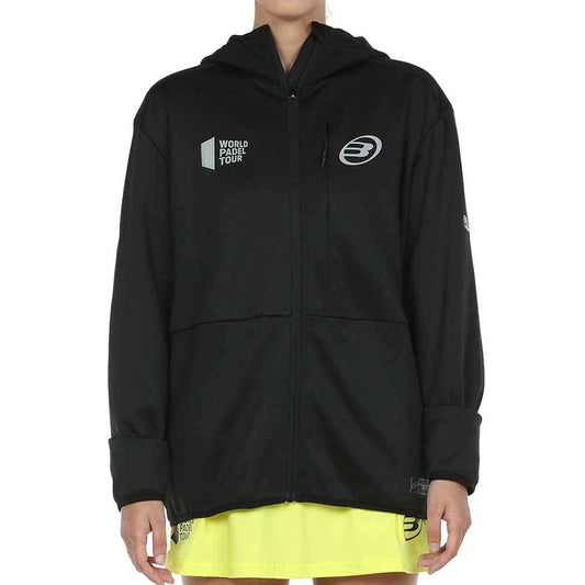 SUDADERA BULLPADEL LLERA NEGRO