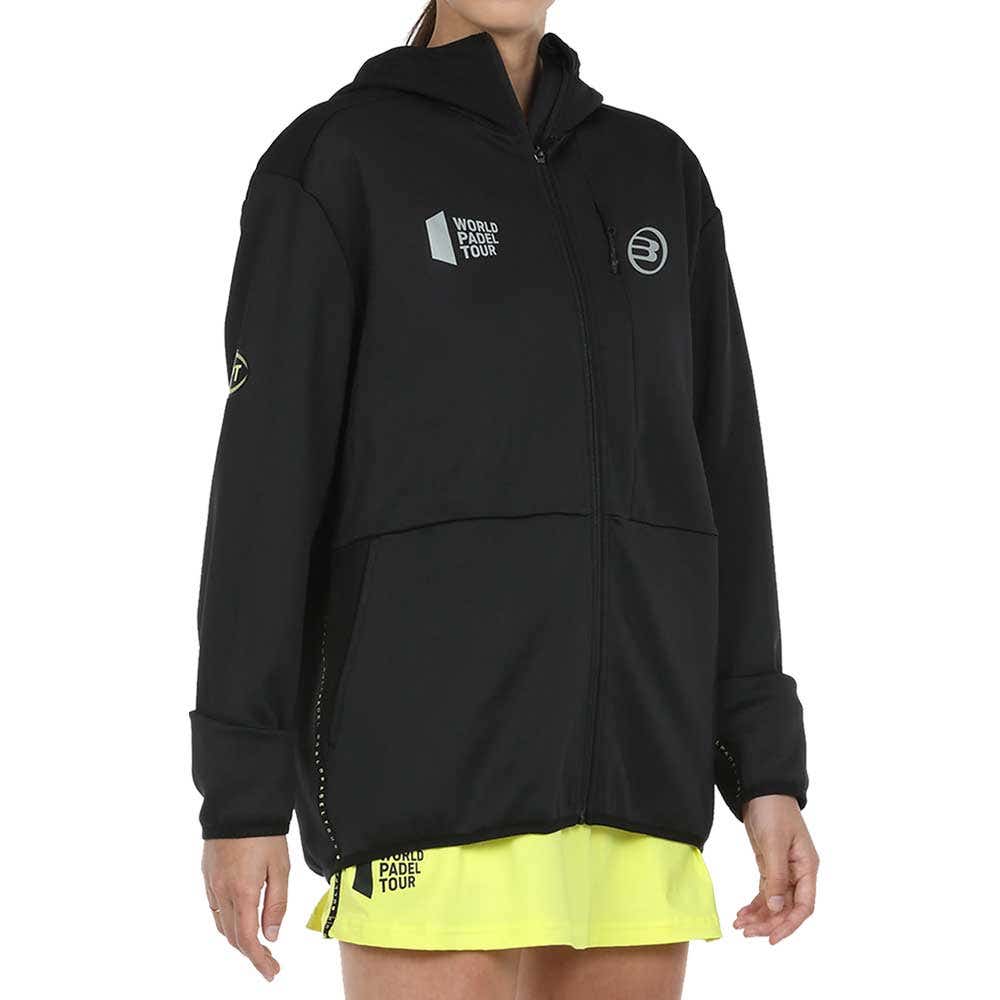 SUDADERA BULLPADEL LLERA NEGRO