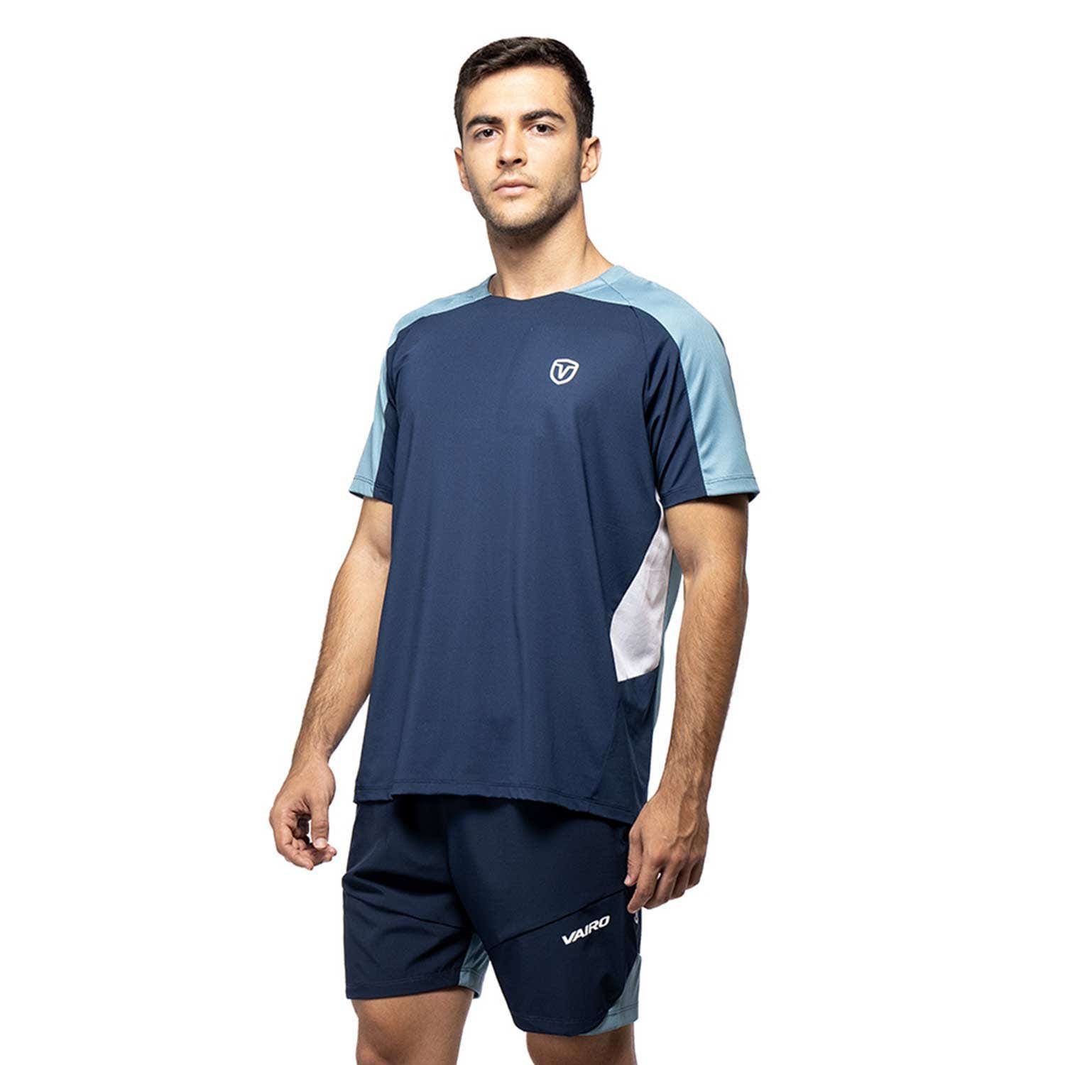 CAMISETA VAIRO PRO HOMBRE AZUL MARINO