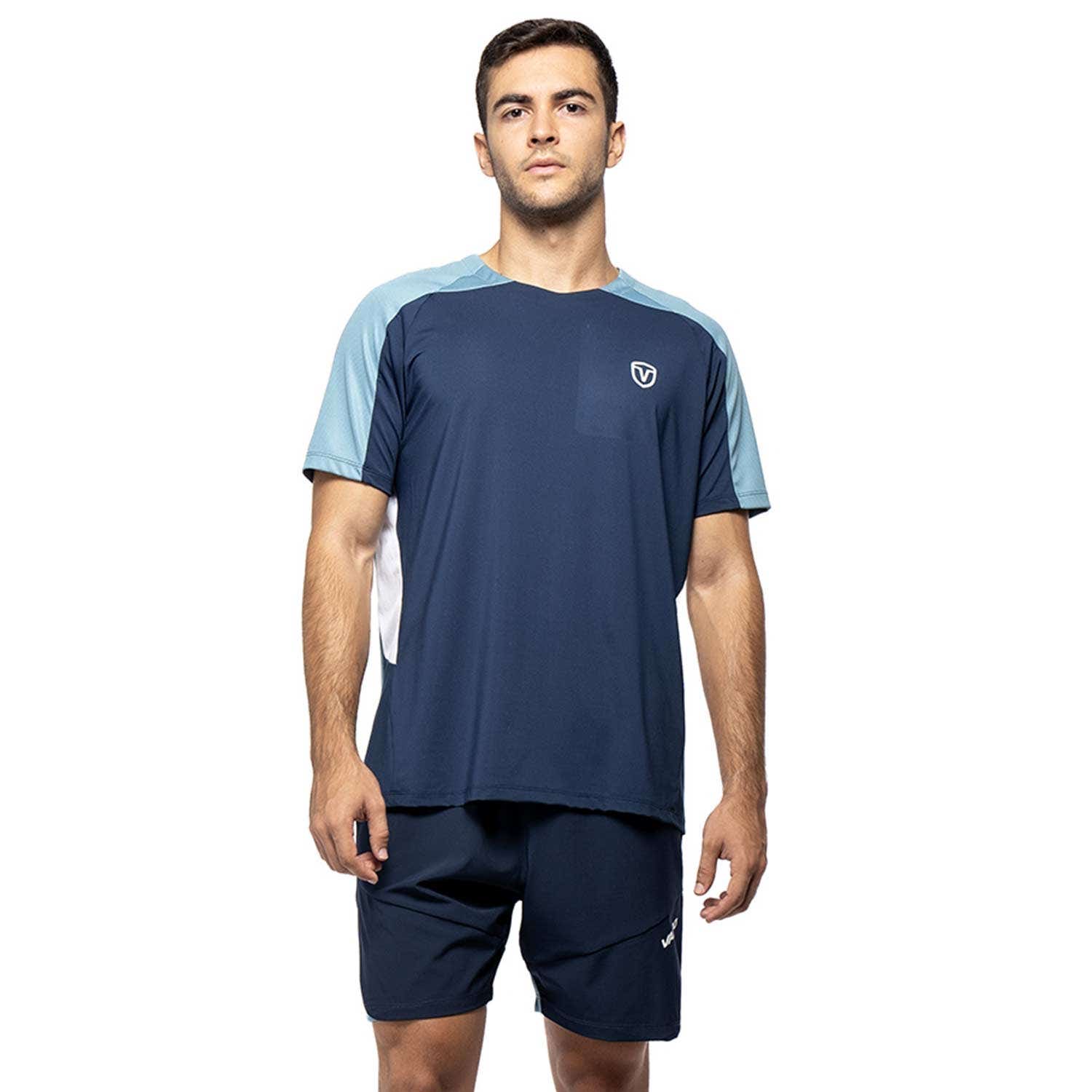 CAMISETA VAIRO PRO HOMBRE AZUL MARINO