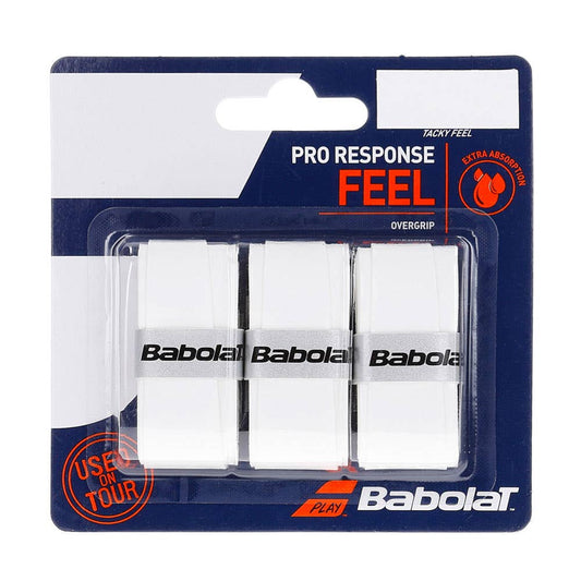 OVERGRIP BABOLAT PRO RESPONSE X 3 BLANCO