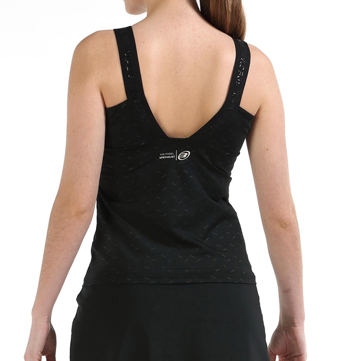 CAMISETA BULLPADEL POLAR NEGRO
