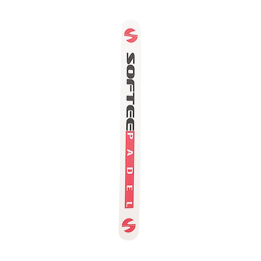 PROTECTOR SOFTEE PADEL BLANCO ROJO