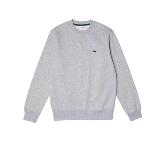SUDADERA LACOSTE SH9608 PLATEADO