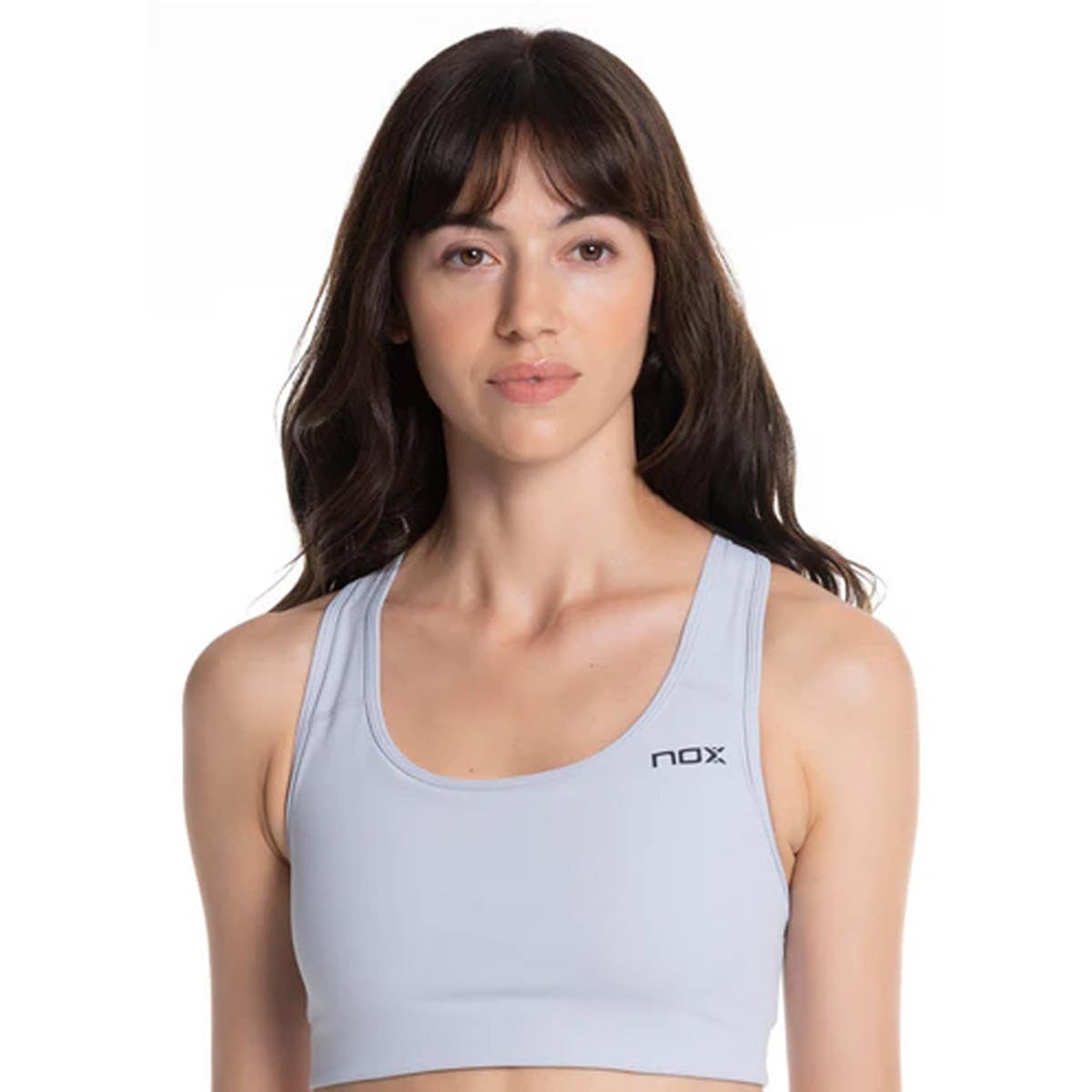 SUJETADOR DEPORTIVO NOX PRO MUJER GRIS