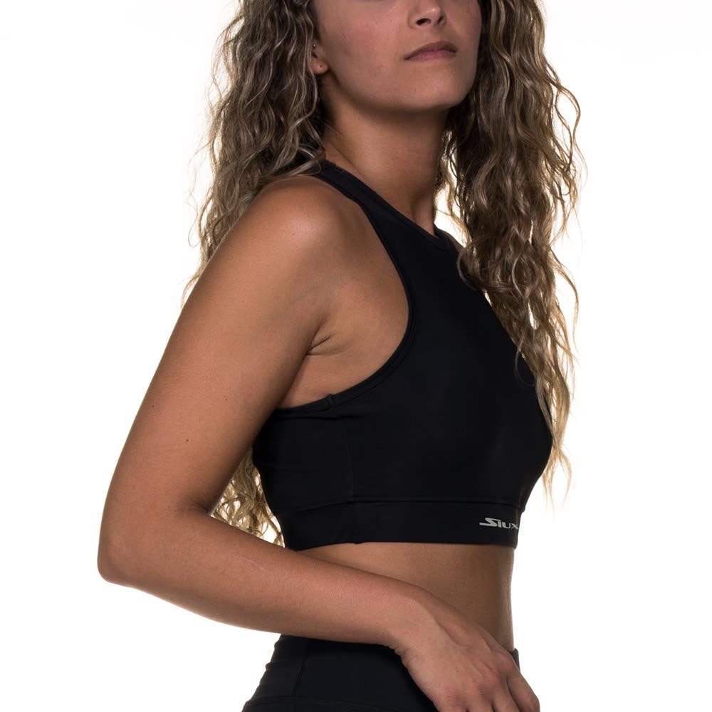 TOP SIUX DIABLO HALTER NEGRO