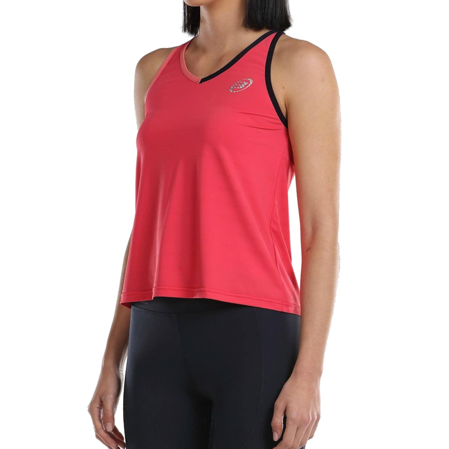 CAMISETA TIRANTES BULLPADEL UNCIA MUJER ROSA