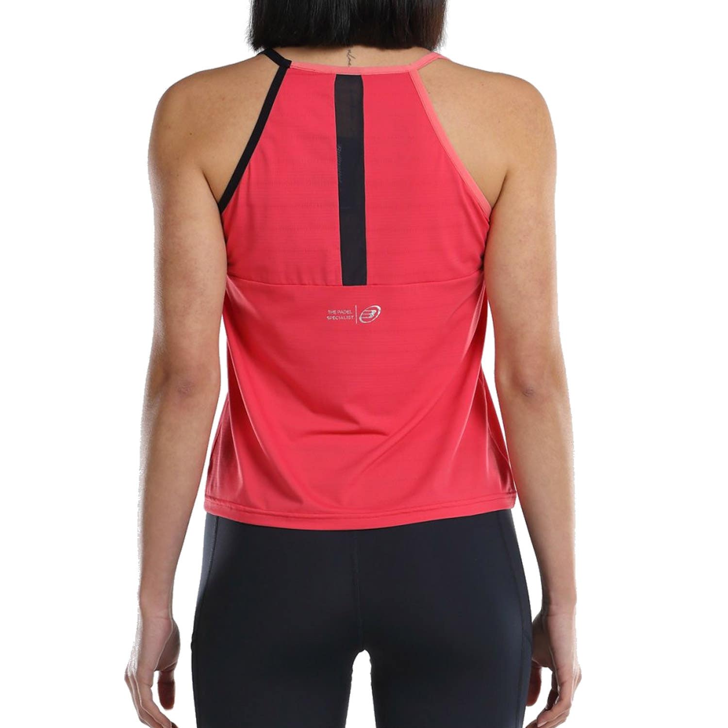 CAMISETA TIRANTES BULLPADEL UNCIA MUJER ROSA