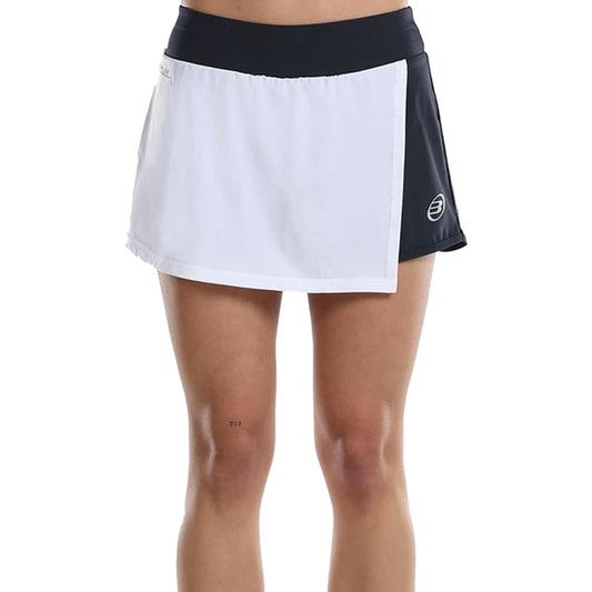 PANTALÓN CORTO BULLPADEL ÚSESE BLANCO/NEGRO