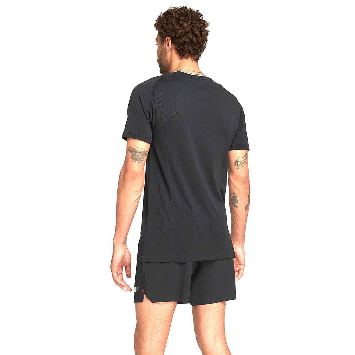 CAMISETA WILSON SERIES SEAMLESS CREW 2.0 NEGRO