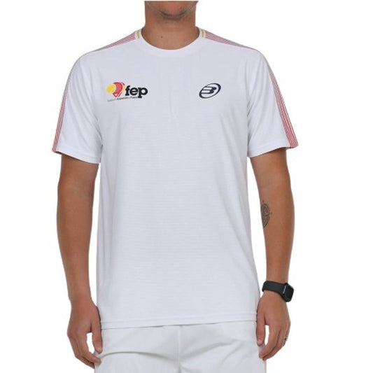 CAMISETA BULLPADEL EXUDO BLANCO