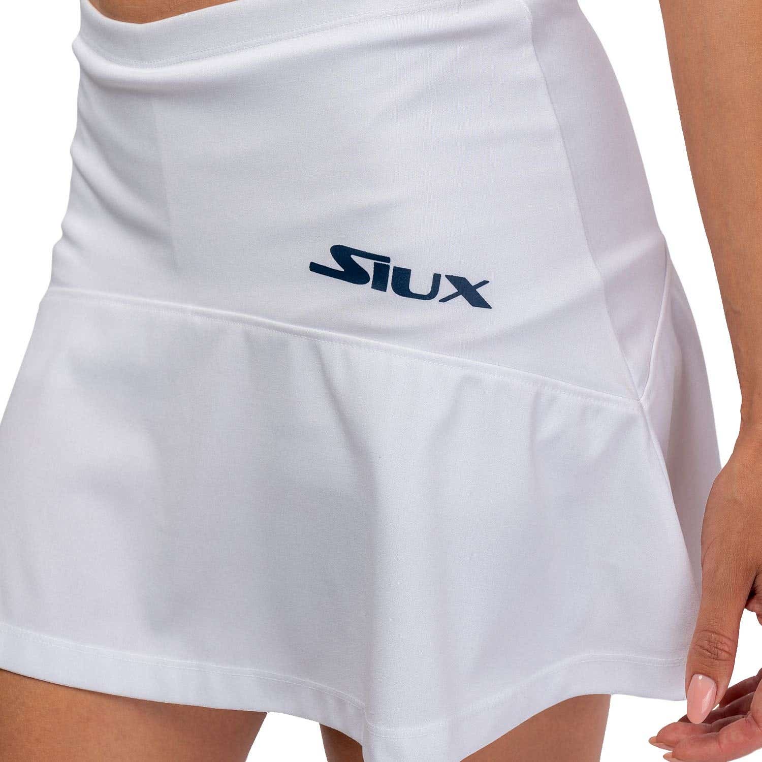 FALDA SIUX CLUB 25 MUJER BLANCO