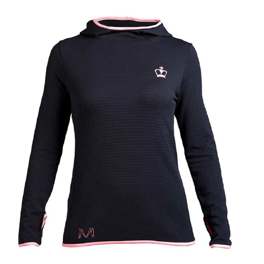 SUDADERA BLACK CROWN MARTA MARRERO NEGRO CORAL