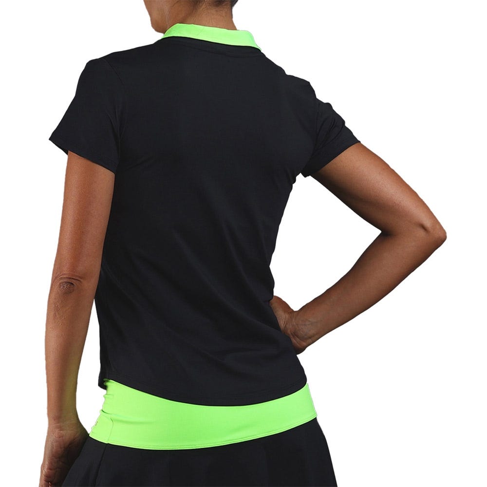 POLO ENDLESS ONYX SLEEVES MUJER NEGRO
