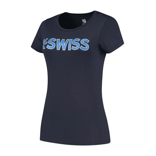 CAMISETA KSWISS ESSENTIALS LADIES AZUL MARINO