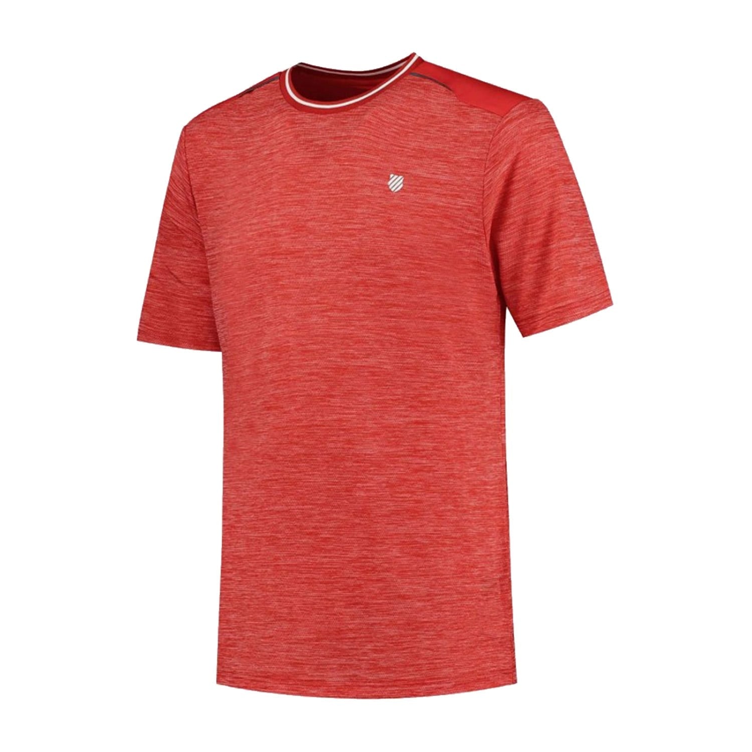CAMISETA KSWISS HYPERCOURTELANGE ROJO