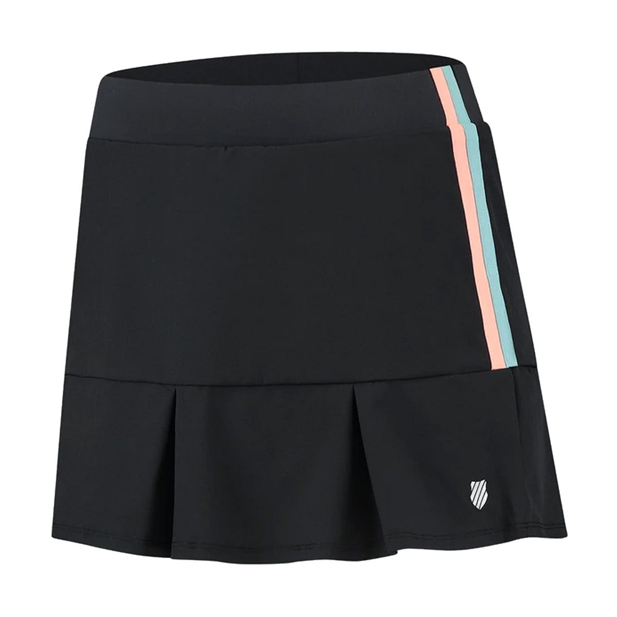 FALDA KSWISS HYPERCOURT PLEATED 3 BLACK