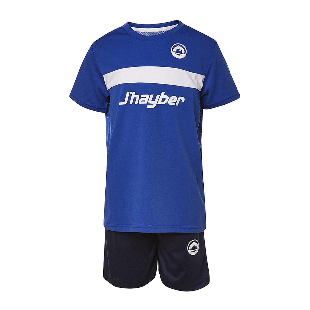 CONJUNTO JHAYBER NEGRO AZUL JUNIOR