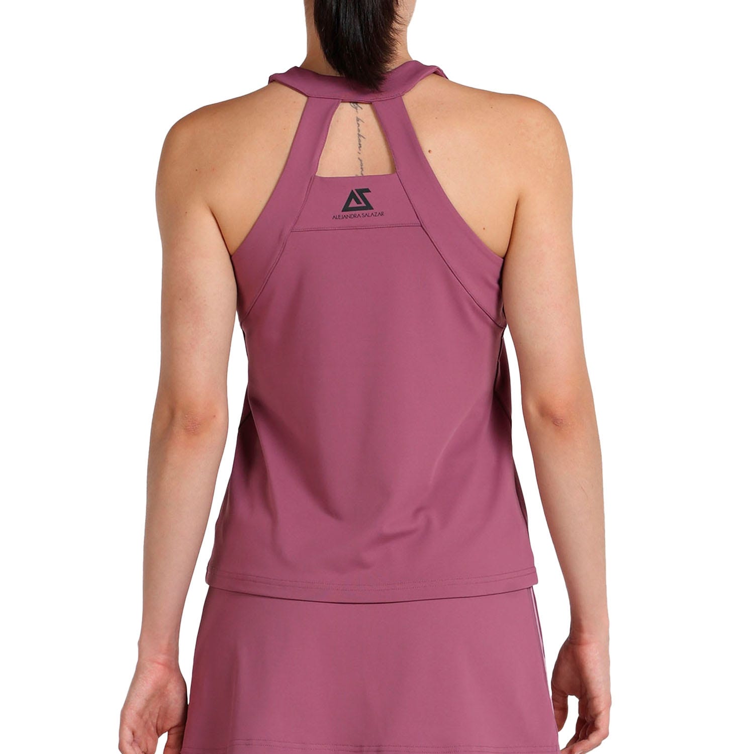 CAMISETA BULLPADEL RIZON MUJER MORADO