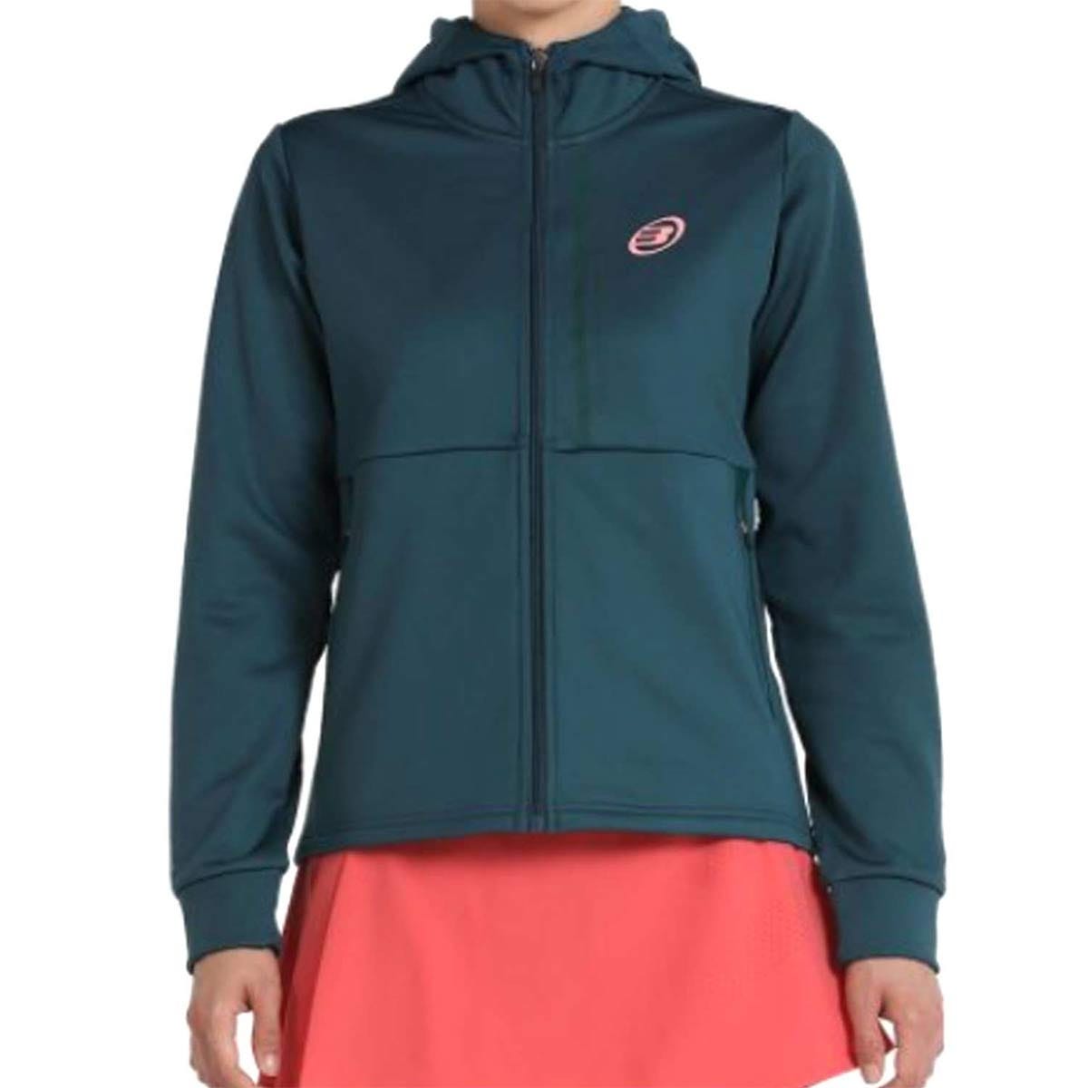 SUDADERA BULLPADEL IRENE MUJER VERDE
