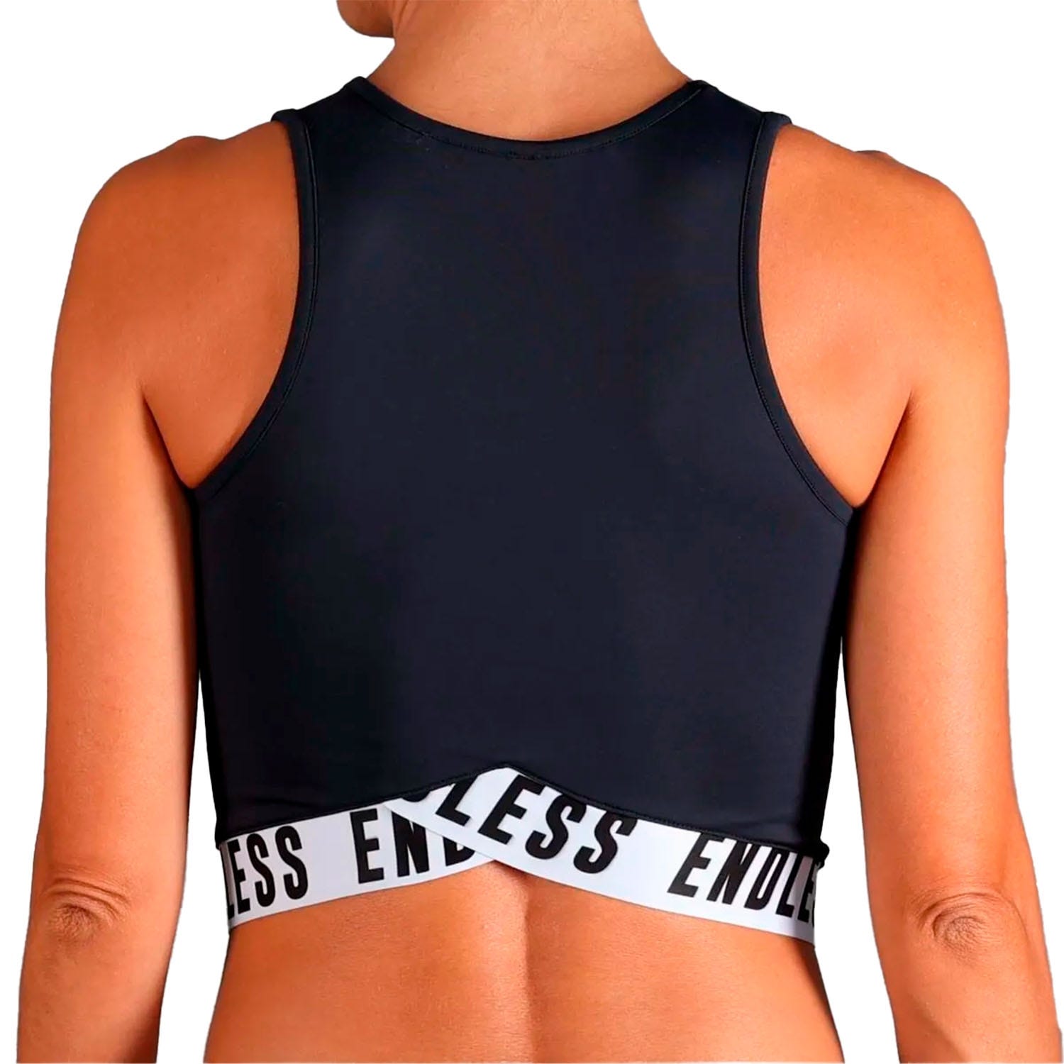 CAMISETA ENDLESS CHILL NEGRO MUJER