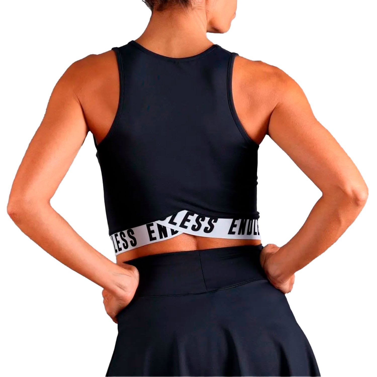 CAMISETA ENDLESS CHILL NEGRO MUJER