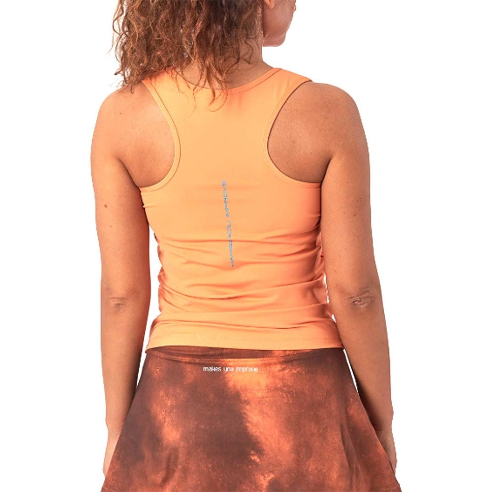 CAMISETA NOX PRO MUJER NARANJA
