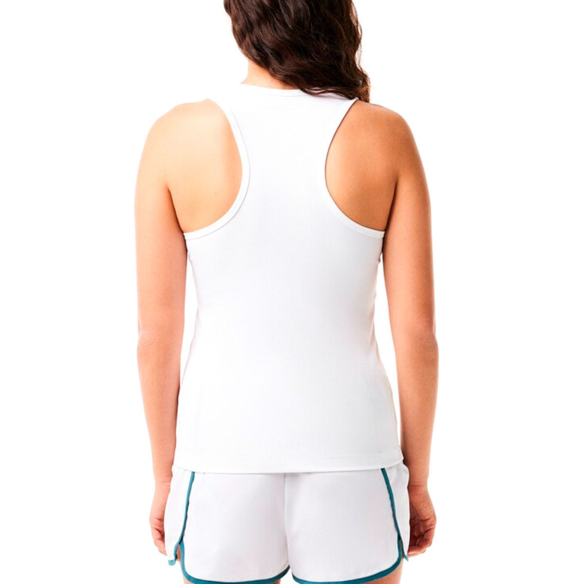 CAMISETA DE TIRANTES LACOSTE CORE PERFORMANCE MUJER BLANCO