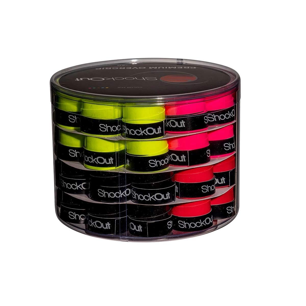 TAMBOR SHOCKOUT X60 OVERGRIPS PREMIUM MULTICOLOR LISO