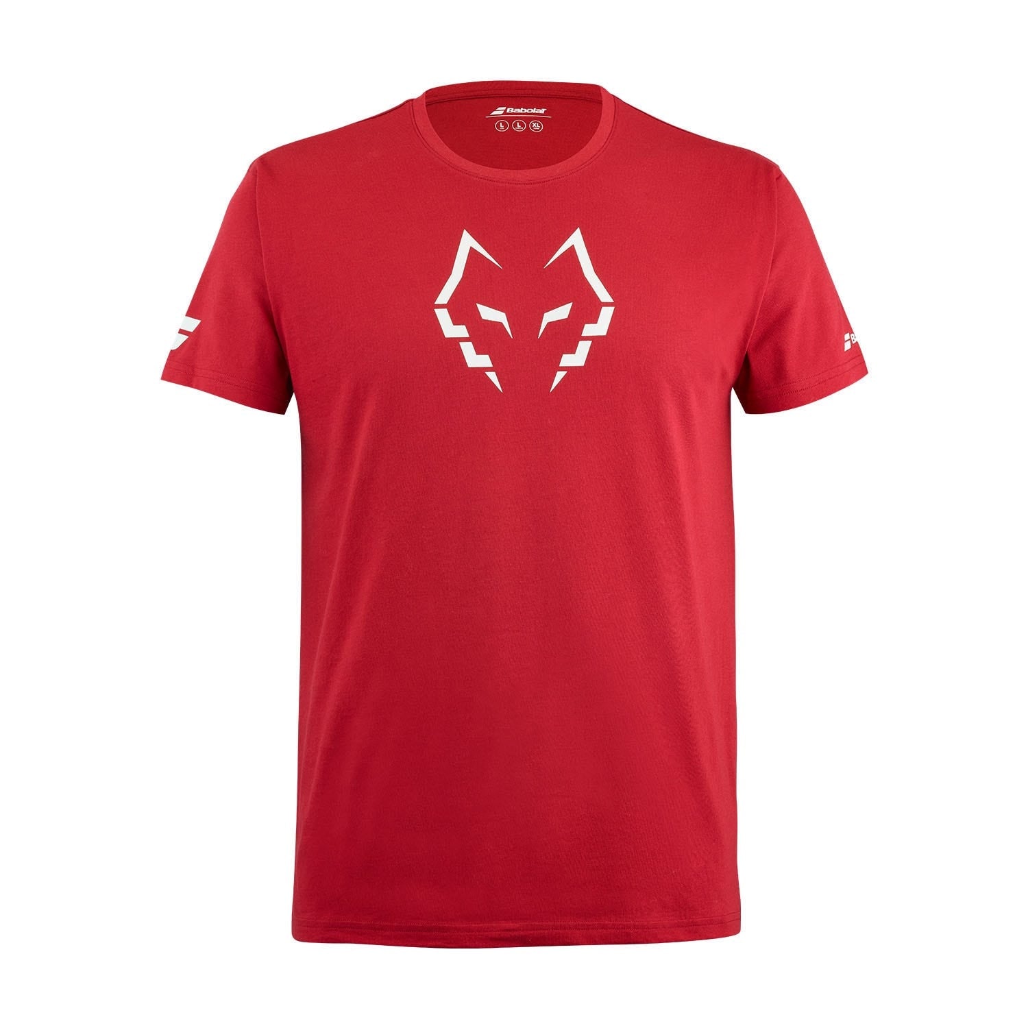 CAMISETA BABOLAT COTTON JUAN LEBRON ROJO