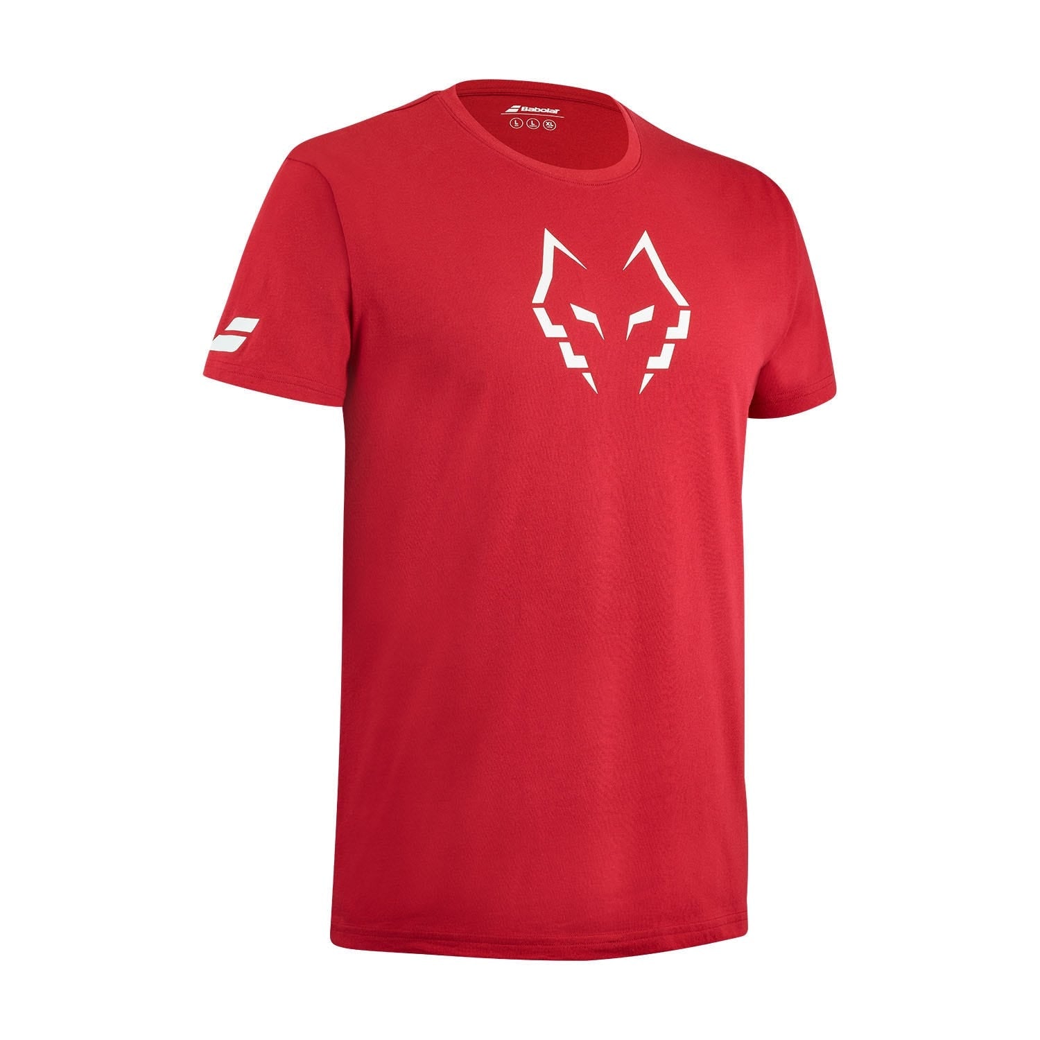 CAMISETA BABOLAT COTTON JUAN LEBRON ROJO