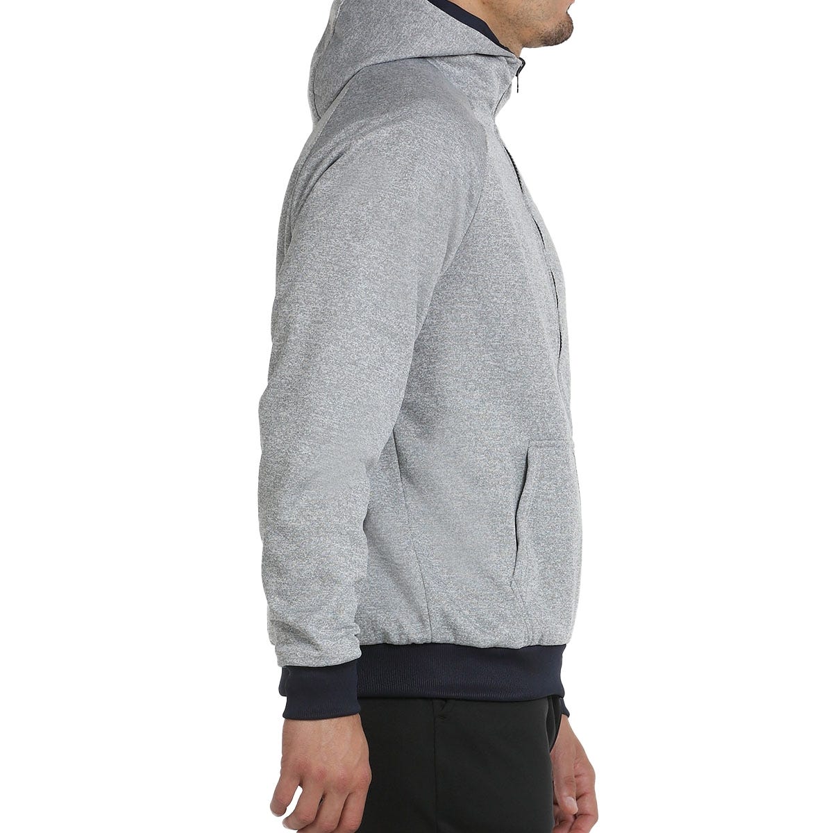 SUDADERA BULLPADEL BARALLA GRIS