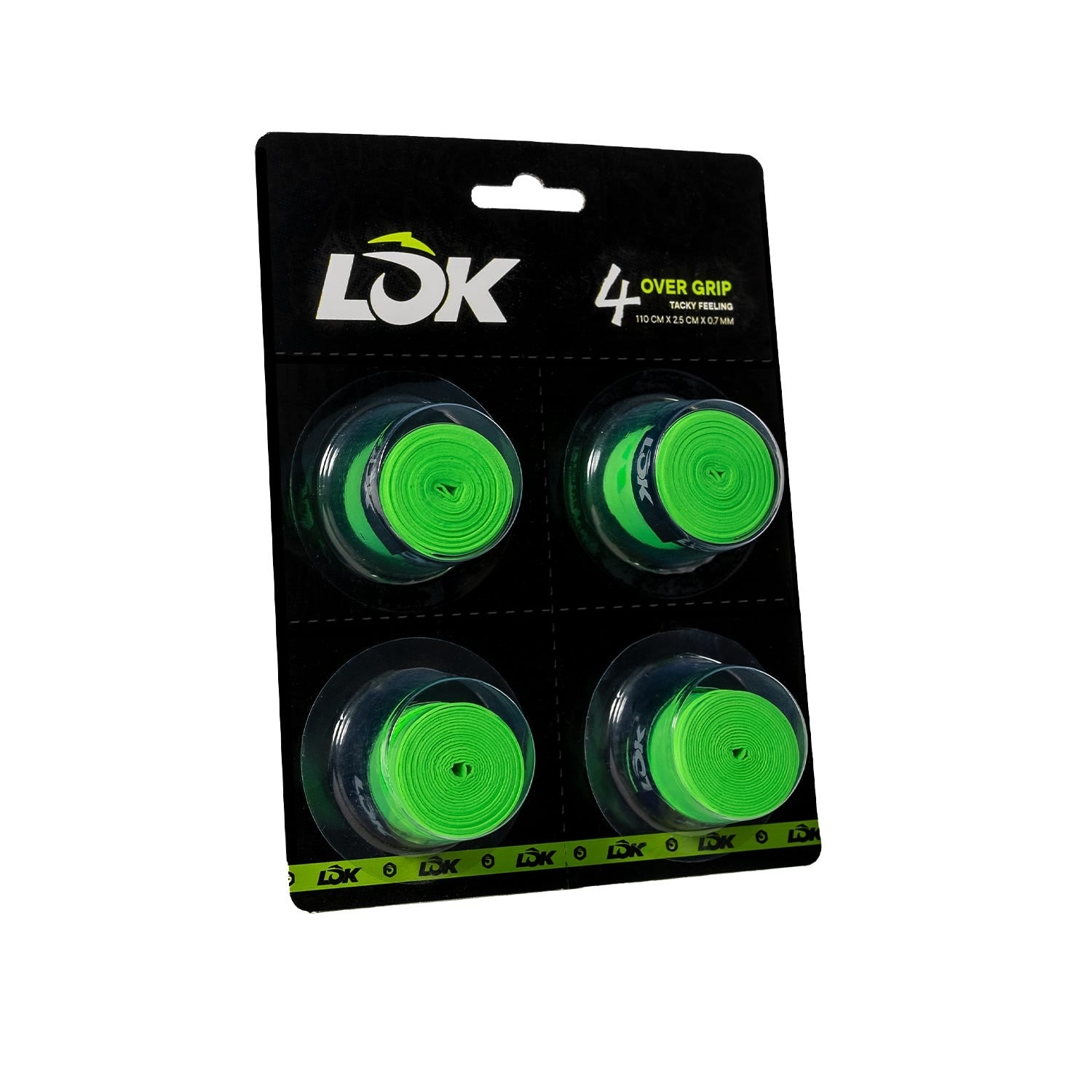 BLISTER OVERGRIP X4 LOK VERDE AC1BA1GR