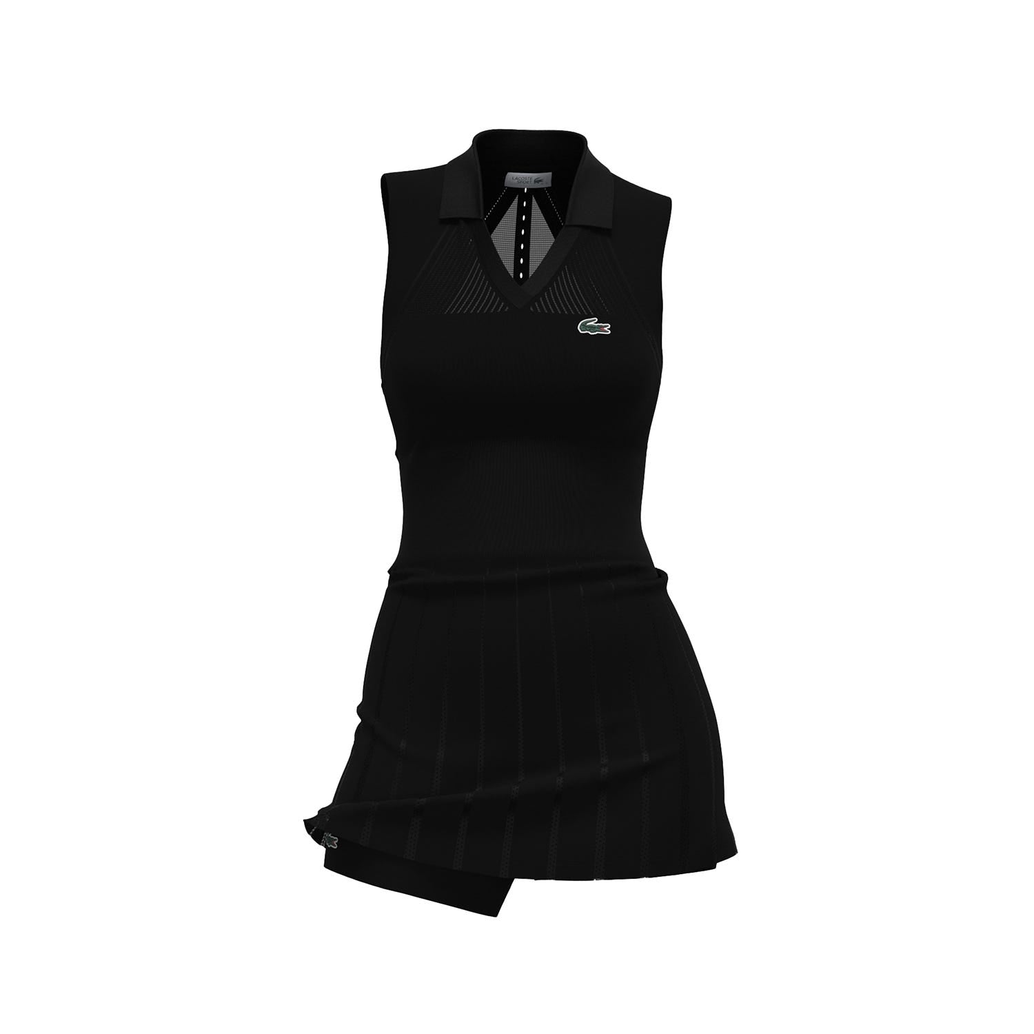 VESTIDO LACOSTE PLAYERS COLLECTION NEGRO