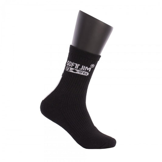 CALCETINES SOFTJIM PREMIUM NEGRO/BLANCO