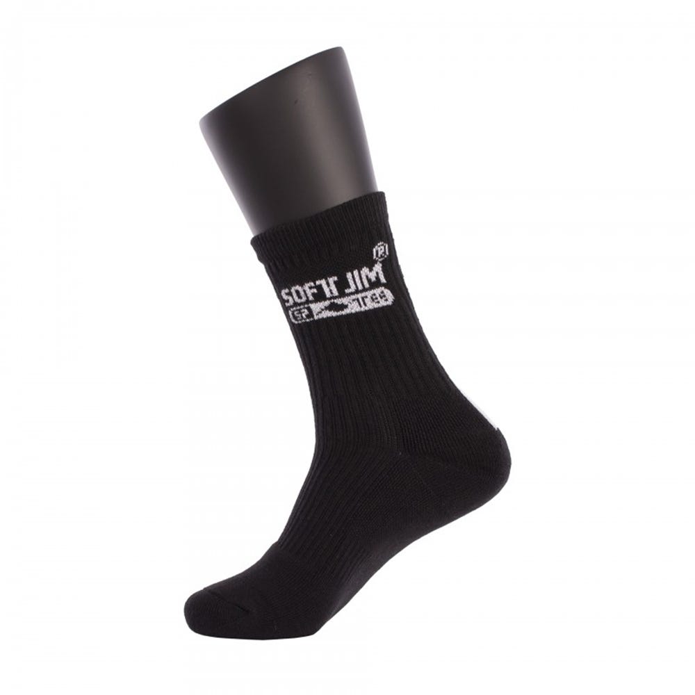 CALCETINES SOFTJIM PREMIUM NEGRO/BLANCO