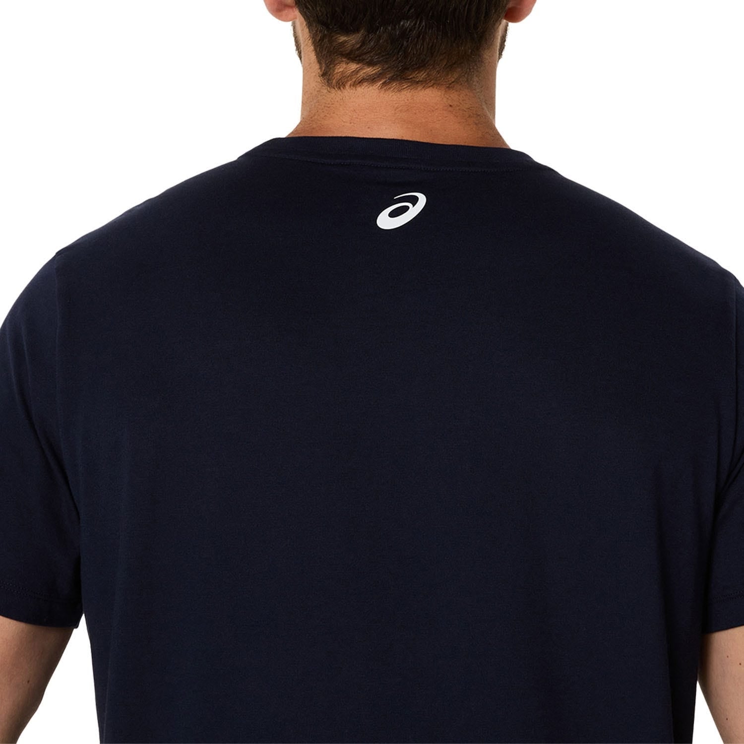 CAMISETA ASICS CHEST LOGO SS AZUL MARINO
