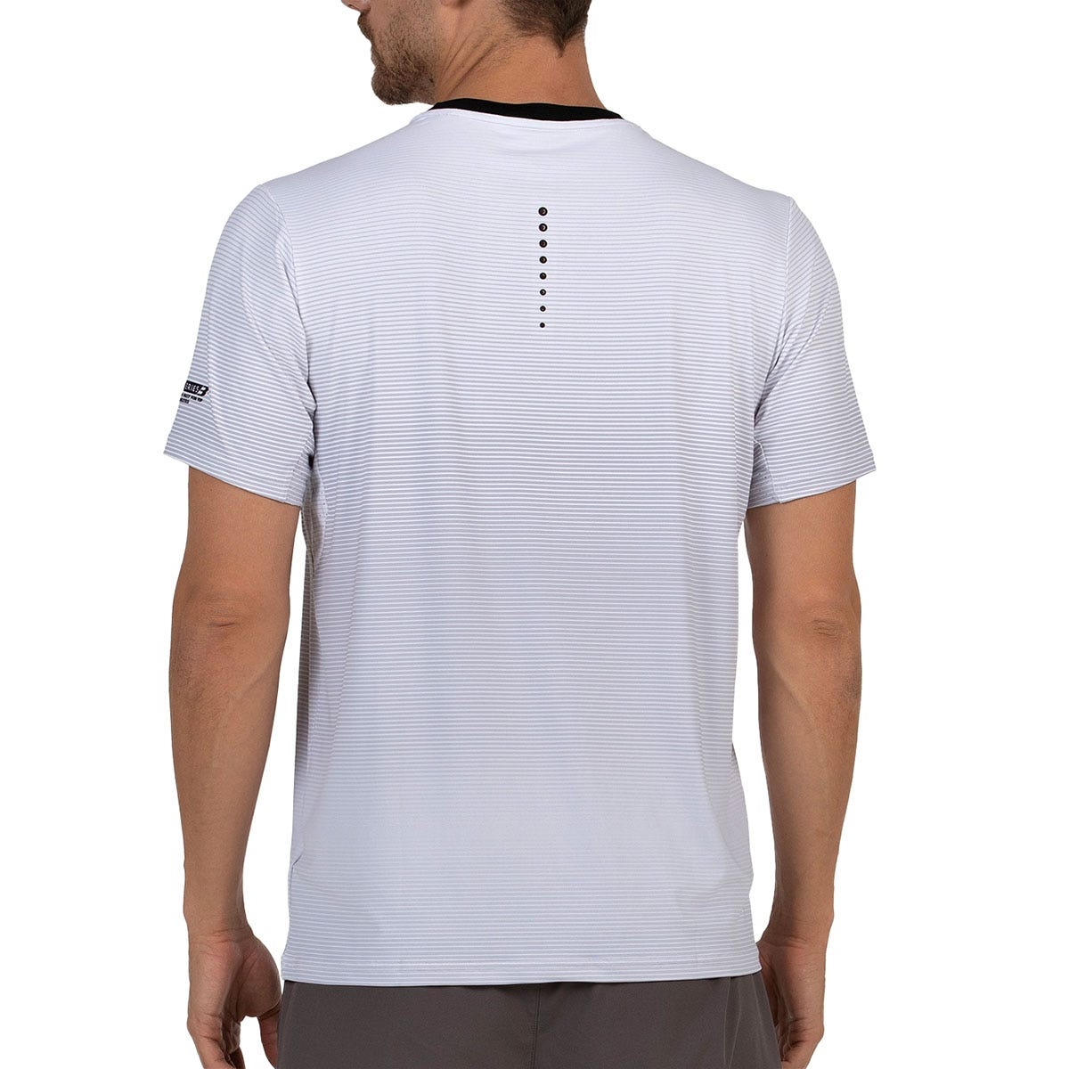CAMISETA BULLPADEL MUSICA BLANCO