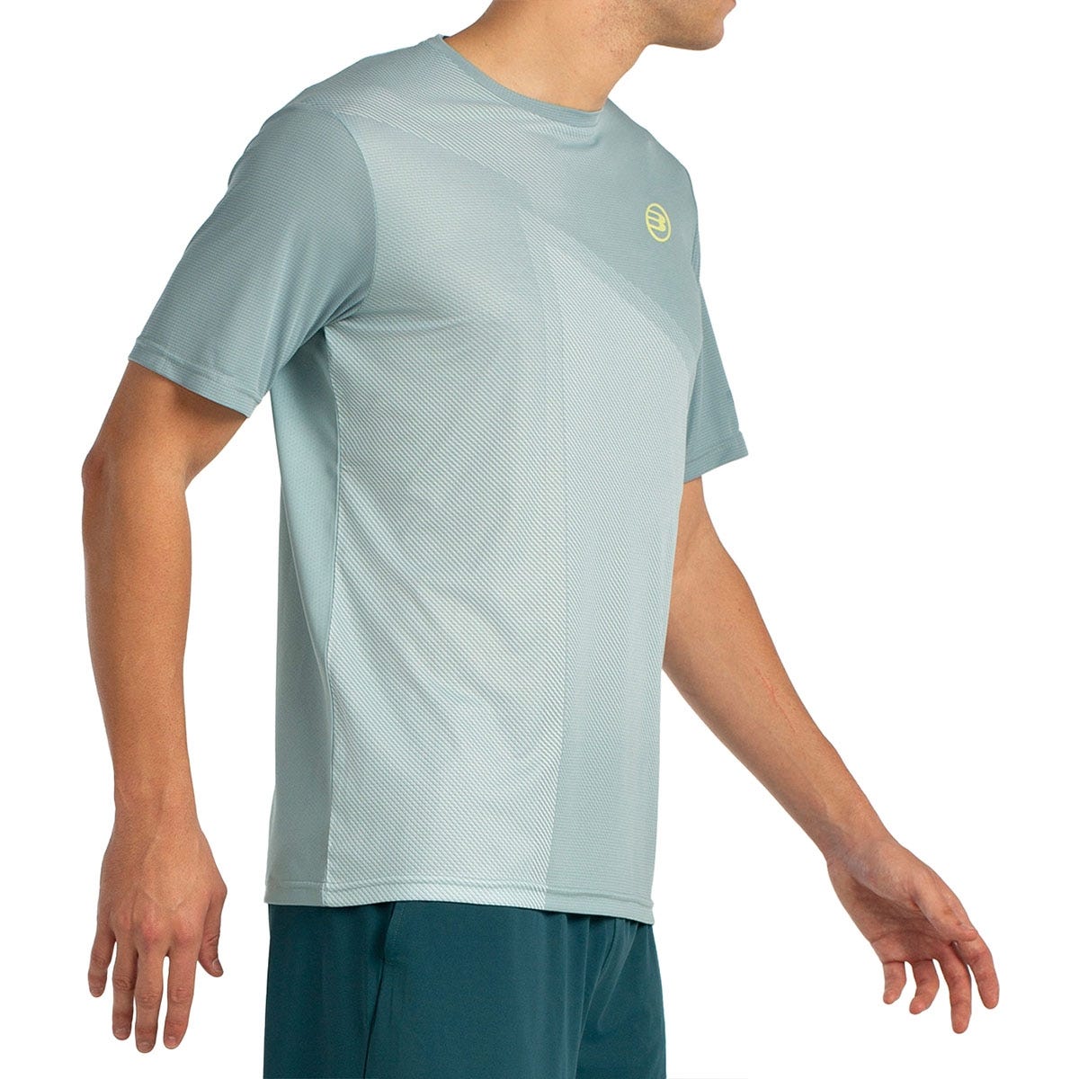 CAMISETA BULLPADEL LAGAR AZUL TURQUESA