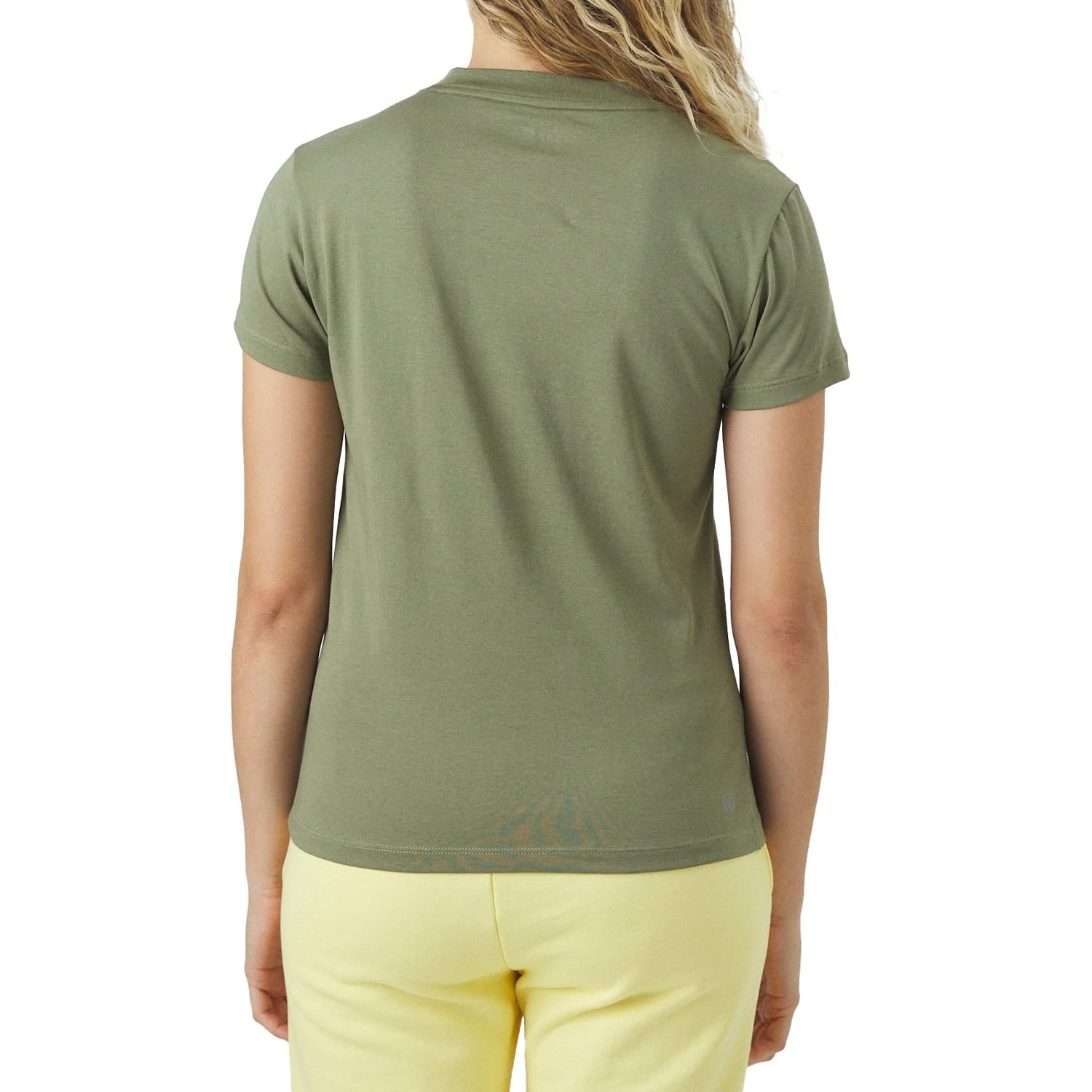 CAMISETA LACOSTE CORE PERFORMANCE MUJER KHAKI