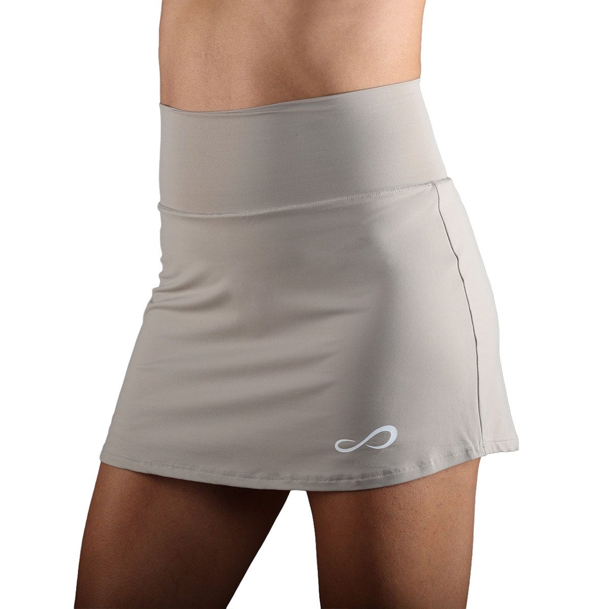 FALDA ENDLESS MINIMAL MUJER GRIS