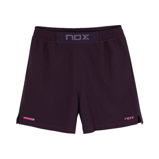 PANTALÓN CORTO NOX PRO NEGRO/ROJO