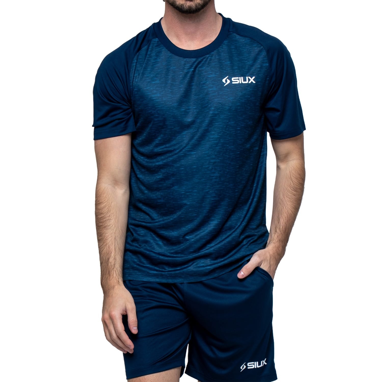 CAMISETA SIUX BASIC 26 AZUL MARINO