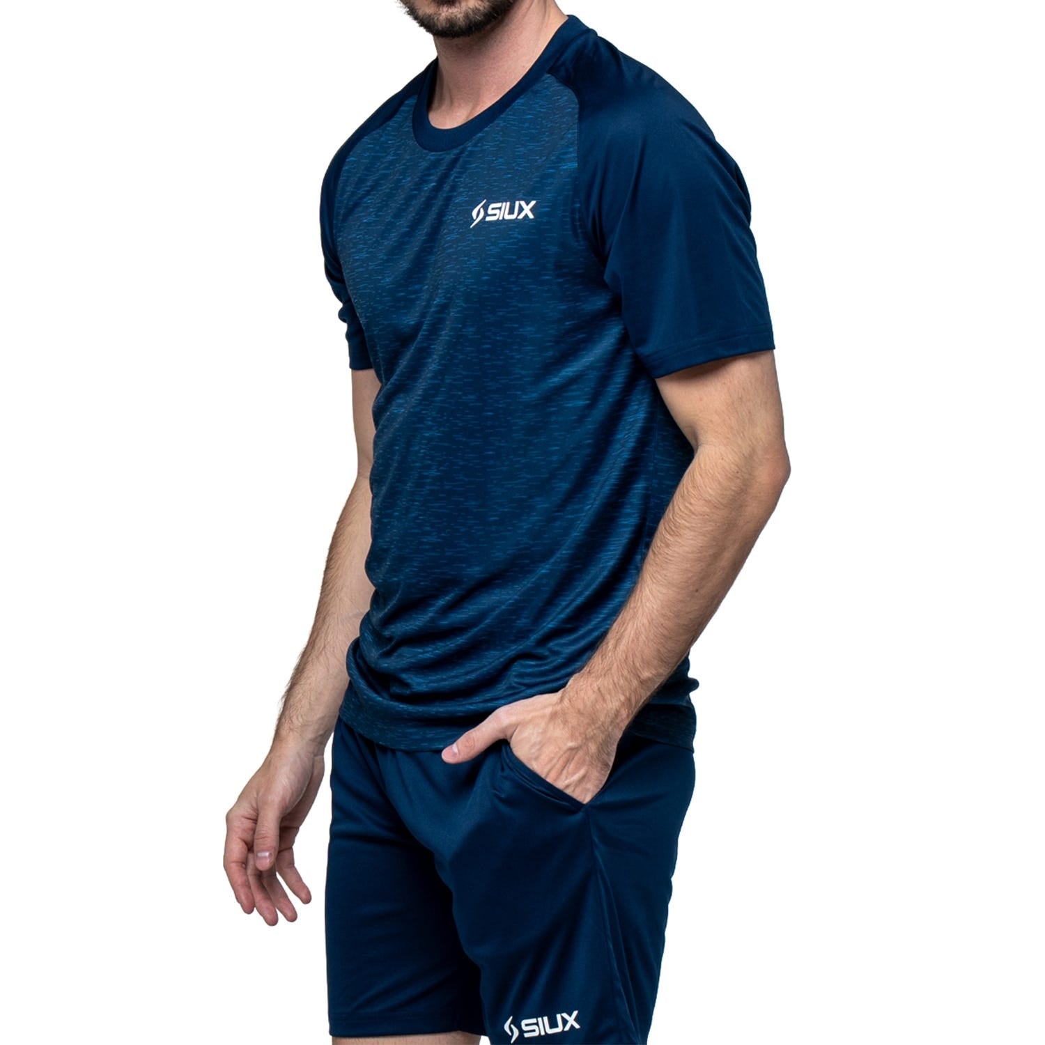 CAMISETA SIUX BASIC 26 AZUL MARINO