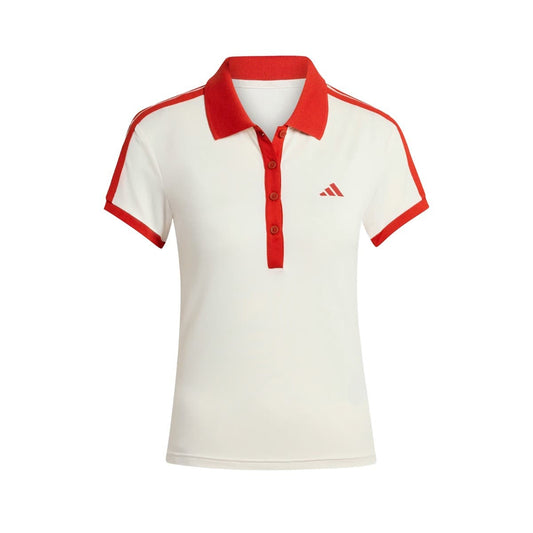POLO ADIDAS HERITAGE MUJER BEIGE