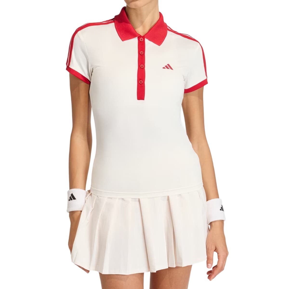 POLO ADIDAS HERITAGE MUJER BEIGE
